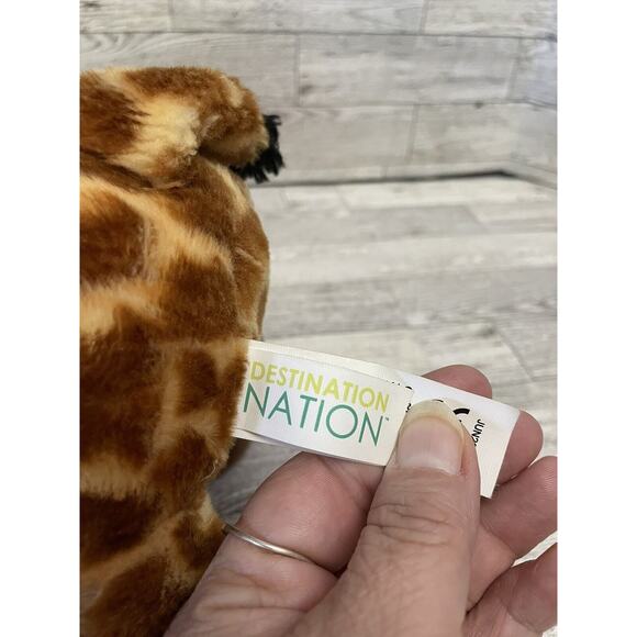 Aurora Destination Nation Giraffe Plush 9" Stuffed Toy Realistic Soft Animal - Picture 5 of 9